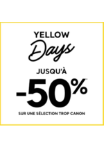 Prospectus Cache Cache : Yellow days -50%