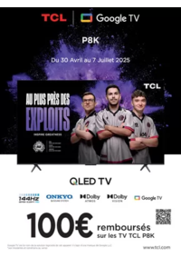 Prospectus BeDigital Clisson : TCL TV P8K