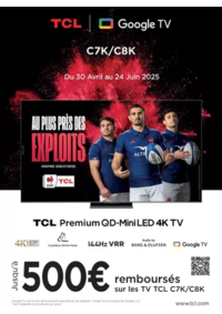 Prospectus BeDigital Laon : TCL TV C7K C8K