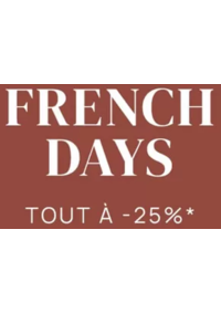 Prospectus Carré blanc Paris CHERBOURG : French days