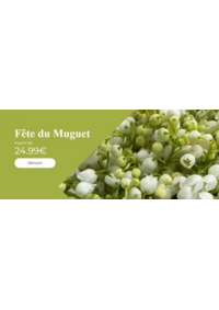 Prospectus Carrément Fleurs LE PASSAGE : Bouquets de muguet pour le 1er mai