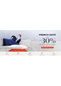 Prospectus Maison de la literie LES CLAYES SOUS BOIS : French days