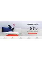 Prospectus maison de la literie : French days