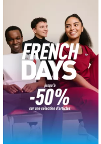 Prospectus Le Coq Sportif Pont Sainte-Marie : French days