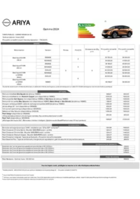 Prospectus Nissan MONTELIMAR : Nissan ARIYA