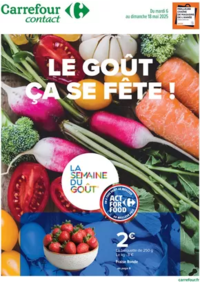 Prospectus Carrefour Contact CHARLEVILLE MEZIERES : LE GOÛT ÇA SE FÊTE !