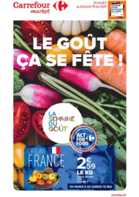 Prospectus Carrefour Market VITTEL : LE GOÛT ÇA SE FÊTE