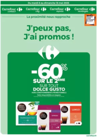 Prospectus Carrefour Market Saint Cyprien : J'PEUX PAS J'AI PROMOS DU 06 AU 18 MAI 2025