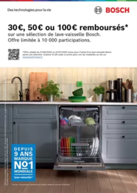 Prospectus BeDigital Fougeres : BOSCH LAVE-VAISSELLE