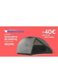 Prospectus DECATHLON Plaisir : French days