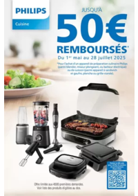 Prospectus Boulanger Saint-Égrève : Offre Philips : Jusqu'à 50€ remboursés!