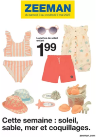 Prospectus Zeeman Rilleux La Pape : Cette semaine : soleil, sable, mer et coquillages
