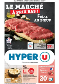 Prospectus Hyper U PARTHENAY : Le marché à prix bas!