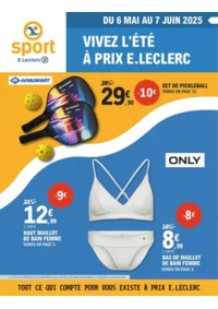 Prospectus Sport et Loisirs E.Leclerc Fameck : E.Leclerc Sports ETE