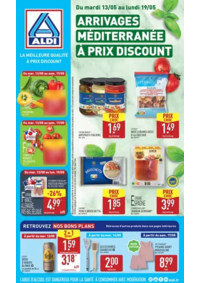 Prospectus Aldi Armentières : ARRIVAGES MÉDITERRANÉE À PRIX DISCOUNT