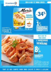 Prospectus E.Leclerc SAINT MAGNE DE CASTILLON : TRAFIC POUVOIR ACHAT 6 - MIXTE