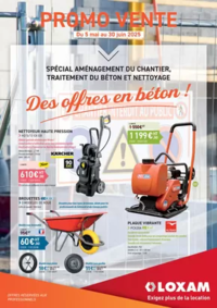 Prospectus Loxam ROANNE : Des offres en béton