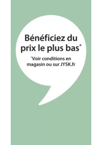 Prospectus Jysk AUXERRE : Offres exceptionnelles