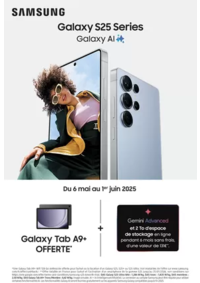 Prospectus MDA MONISTROL SUR LOIRE : Galaxy Tab A9+ offerte