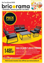 Prospectus Bricorama : Célébrons les 50 ans Bricorama