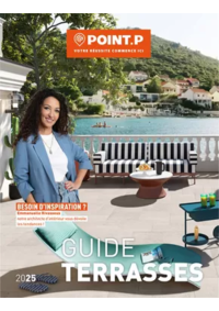 Prospectus Point P AUBEVOYE : Guide Terrasse 2025