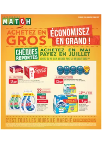 Prospectus Supermarchés Match Rambervillers : ACHETEZ EN GROS ÉCONOMISEZ EN GRAND !