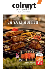 Prospectus Colruyt CHALINDREY : Allumez le feu, ça va chauffer !