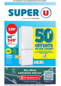 Prospectus Super U SAVIGNEUX : Catalogue Super U