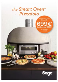 Prospectus BeDigital Vernon : SAGE PROMO SMART OVEN PIZZAIOLO