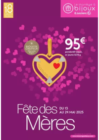Prospectus Le Manège à Bijoux E.Leclerc MARMOUTIER : FETE DES MERES