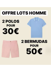 Prospectus Bonobo Montbrison : Offre lot - homme homme