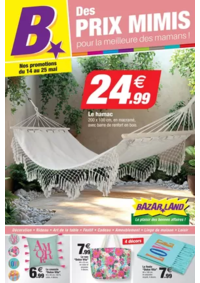 Prospectus Bazarland NYONS : Des prix mimis pour la meilleure des mamans !