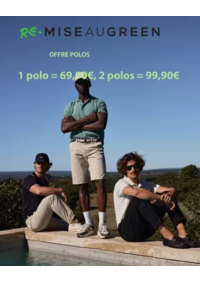 Prospectus Mise Au Green CHAUMONT : Offre Polos
