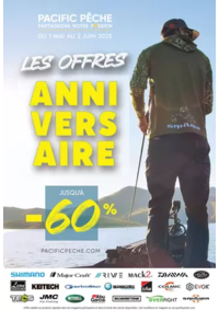 Prospectus Pacific Pêche STRASBOURG - LAMPERTHEIM : Les offres anniversaire -60%