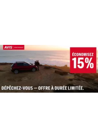 Prospectus AVIS - Paris 10ème - Gare du Nord : Les membres du programme de fidélité GRATUIT économisent 15 % sur les locations en Europe réservées 