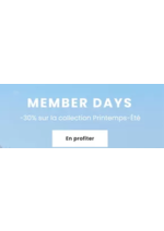 Promos et remises  : -30% sur la collection Printemps-Été