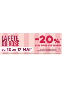 Prospectus Marcel & Fils Bio VENELLES : Fete du rose