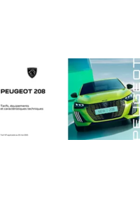 Prospectus Peugeot Consession Centralgarage : Peugeot 208