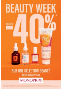 Prospectus Monop´ Paris Halles : Beauty Week
