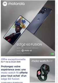 Prospectus MDA GRASSE : Montre Moto Watch Fit offerte