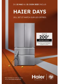 Prospectus Copra AVESNES LE COMTE : Haier vous rembourse jusqu'à 200€