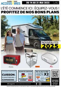 Prospectus Narbonne Accessoires SAINT-ALBAN : Catalogue promotionnel camping-car