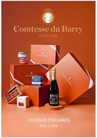 Prospectus Comtesse du Barry Toulouse : CADEAUX D’AFFAIRES 2025 | 2026