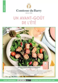 Prospectus Comtesse du Barry Paris 5 Rue Poncelet : Catalogue Juin 2025