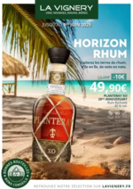 Promos et remises  : Horizon Rhum