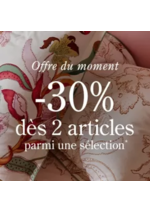 Promos et remises  : -30% dès 2 articles de cette sélection