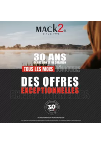 Prospectus Pacific Pêche TOULOUSE - AUCAMVILLE : Ce mois-ci découvrez une NOUVELLE sélection de produits de la marque Mack2 à un prix EXCEPTIONNEL !