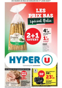 Prospectus Hyper U SIERENTZ : Spécial Italie