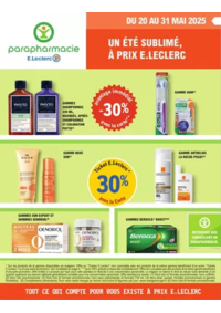 Prospectus Parapharmacie E.Leclerc VERNON : Prospectus Juin