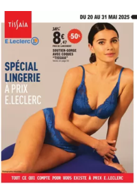 Prospectus E.Leclerc ALLONNES : RDV LINGERIE